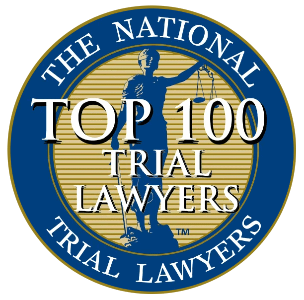 The National Top 100 Trial Lawyers logo