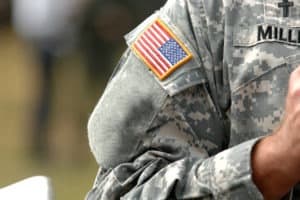 soliders uniform us flag patch