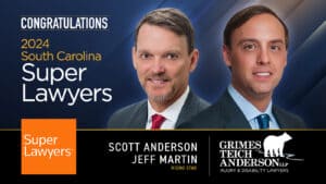 south-carolina-super-lawyers-rising-star-2024-attorney-jeff-martin-partner-scott-anderson-grimes-teich-anderson-workers-compensation-personal-injury-law